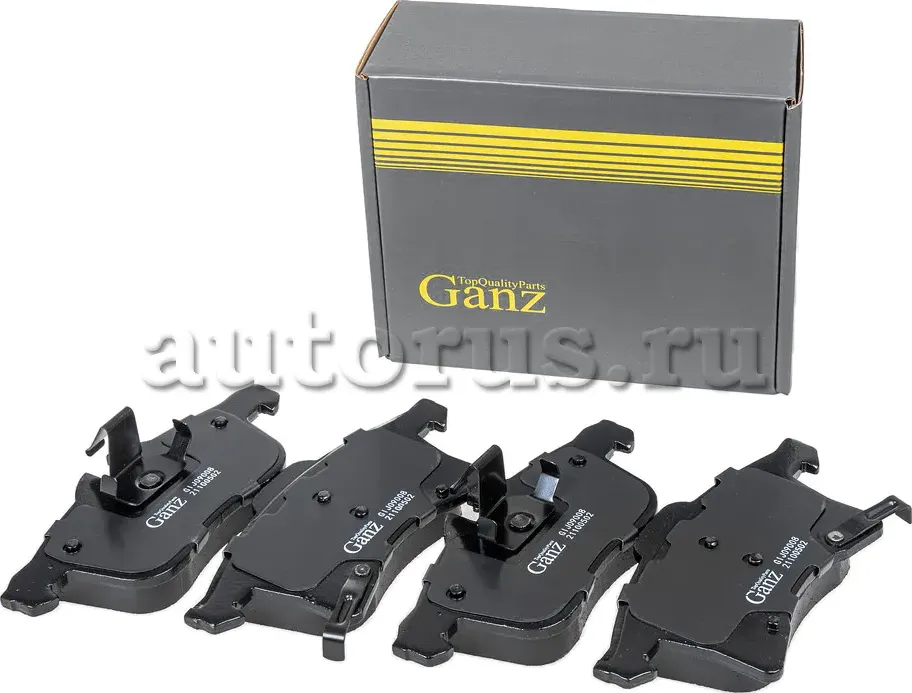 Колодки торм.пер. (Ganz). Артикул GIJ09008