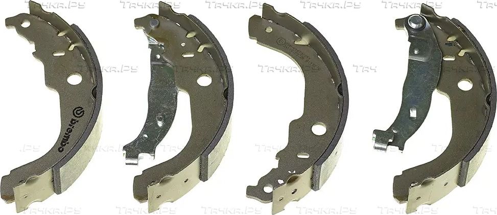 Тормозные колодки Brembo ESSENTIAL LINE задние для Citroen C3 II 2009-2016. Артикул S 61 528