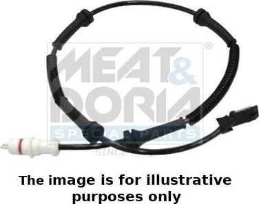 Датчик ABS Meat & Doria передний правый/левый для Renault Trafic II 2001-2014. Артикул 90327E