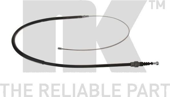 Трос ручника (тросик ручного тормоза) NK. Артикул 9047110