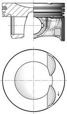 Поршень Kolbenschmidt для Audi TT III (8S) 2014-2026. Артикул 41533620