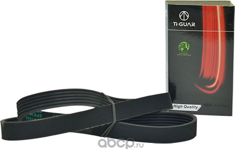 Ремень руч 6PK1080 TiGUAR (TI-Guar). Артикул 6PK1080