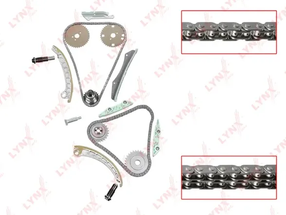 Комплект цепи ГРМ (Lynxauto). Артикул TK0214