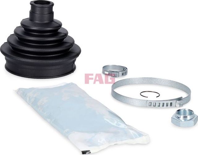 Пыльник ШРУСа наружный Fag (NBR (бутадиен-нитрильный каучук)) передний для Volkswagen Caddy II 1996-2000. Артикул 772 0059 30