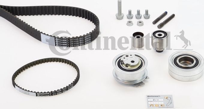 Ремень ГРМ с роликами (комплект) ContiTech. Артикул CT1139K3PRO