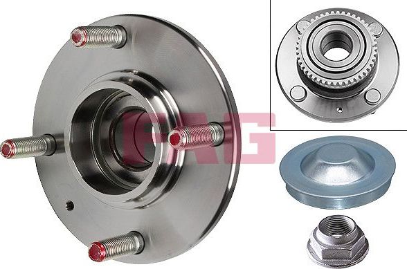 Ступичный подшипник (комплект) Fag задний для Hyundai Matrix I 2001-2010. Артикул 713 6196 30