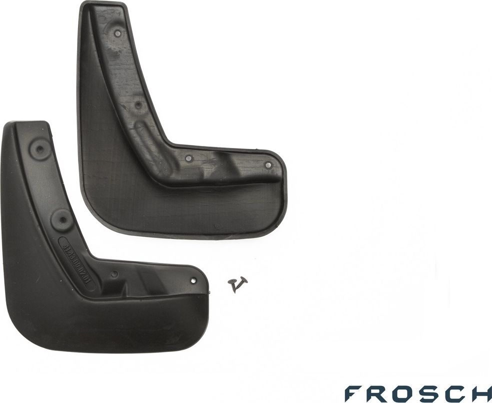 Брызговики Frosch (в пакете) задняя пара для Renault Kaptur 2016-2026. Артикул NLF.41.43.E13