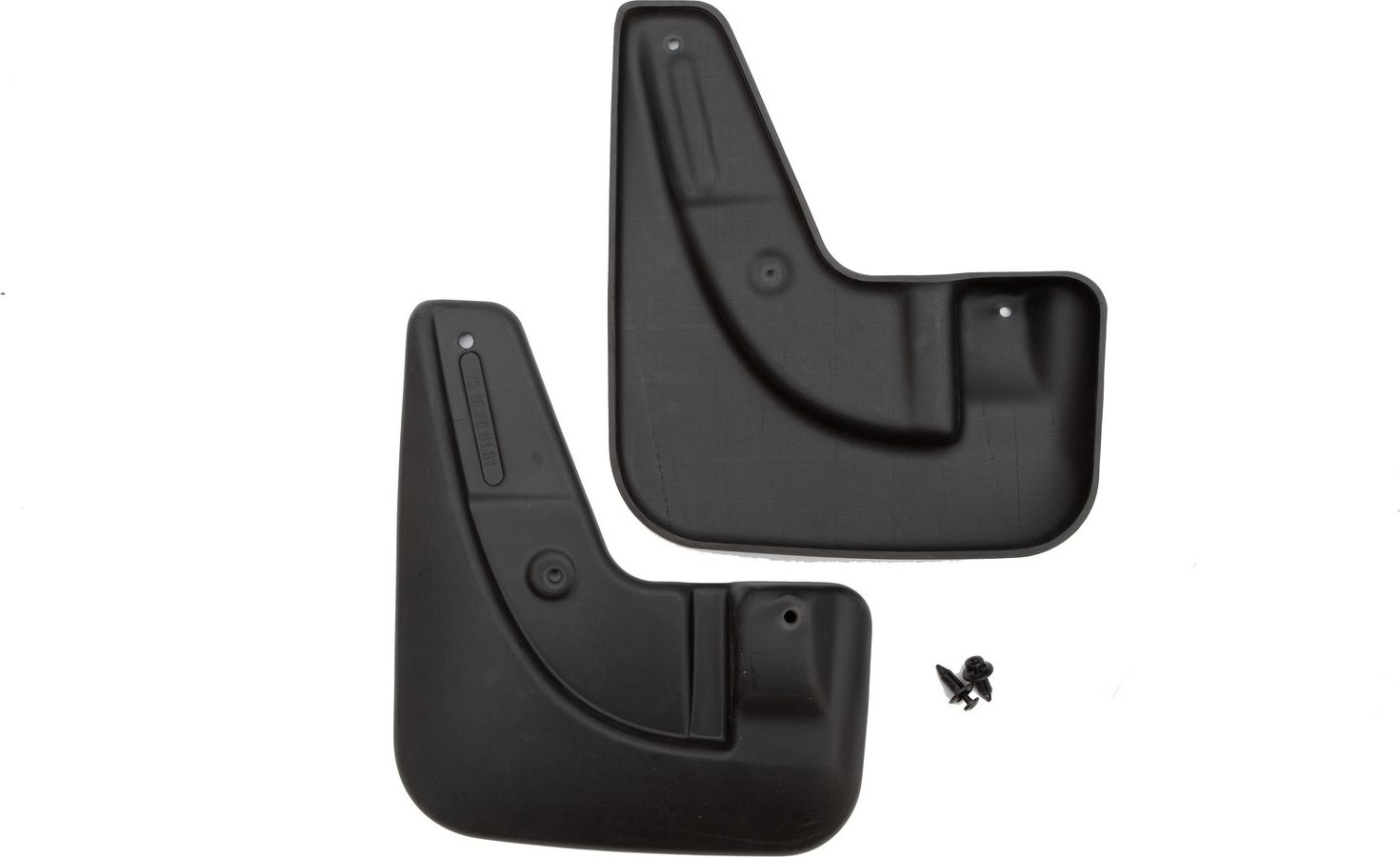 Брызговики Frosch (в пакете) передняя пара для Geely NL-4 2018-2026. Артикул NLF.75.16.F13