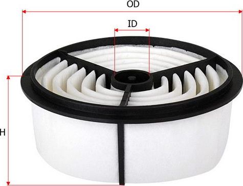 Воздушный фильтр Sakura. Артикул A-1150