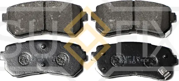 Колодки тормозные дисковые задние правые/левые HYUNDAI CRETA 2016 (Sufix). Артикул SX1183