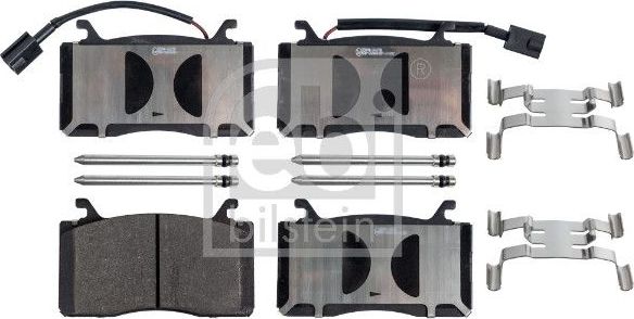Тормозные колодки Febi Bilstein передние для Alfa Romeo Giulia II (952) 2015-2026. Артикул 116228