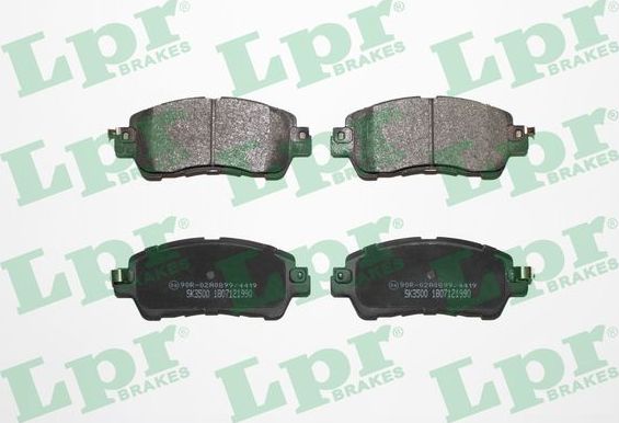 Тормозные колодки LPR. Артикул 05P1990