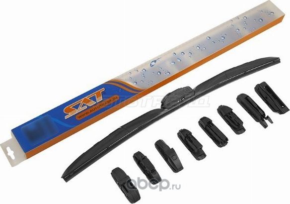 Щ ТКА СТЕКЛООЧИСТИТЕЛЯ ГИБРИДНАЯ В ПЛАСТИКОВОМ КО (SAT). Артикул STWB524LHD