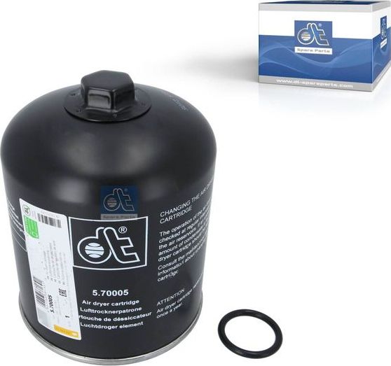Патрон осушителя воздуха пневмосистемы DT Spare Parts. Артикул 5.70005