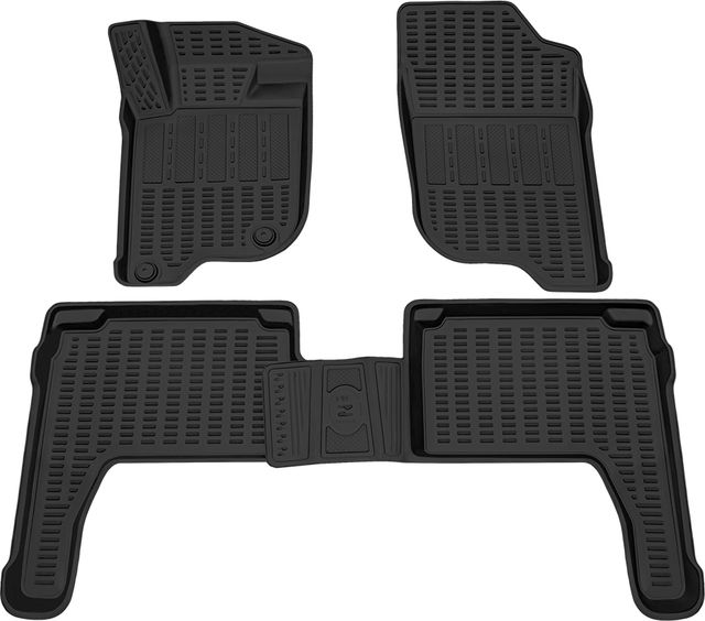 Коврики Rezkon полиуретанновые для салона Mitsubishi Pajero Sport II 2008-2015. Артикул 0524020100