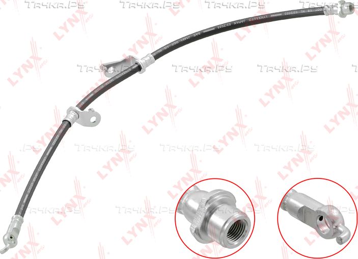 Тормозной шланг LYNXauto для Toyota Corolla E170, E180 2013-2019. Артикул BL-3793