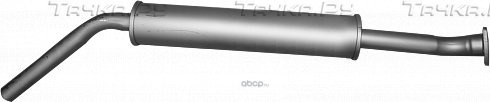 Резонатор ВАЗ 21214 Евро3 с 2008 г. ( под 3 болта) АВТОГЛУШИТЕЛЬ АК 21214-1200020-20 Автоглушитель. Артикул АК 21214-1200020-20