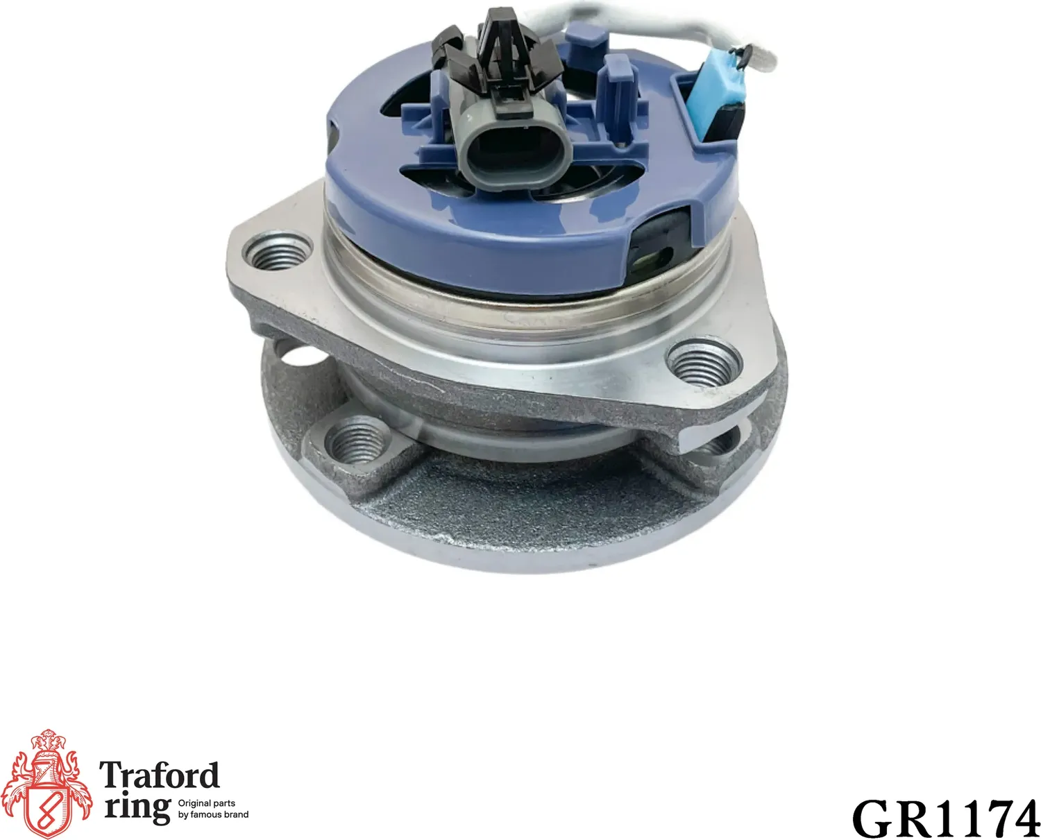Ступица Opel Astra G (98-) (4 отв. c ABS) (перед. в сборе с подшип.) (Traford Ring). Артикул GR1174