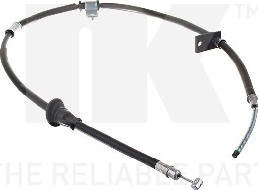 Трос ручника (тросик ручного тормоза) NK. Артикул 903428