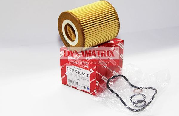 Масляный фильтр Dynamatrix для BMW 1 I (E81/E82/E87/E88) 2004-2012. Артикул DOFX166/1D