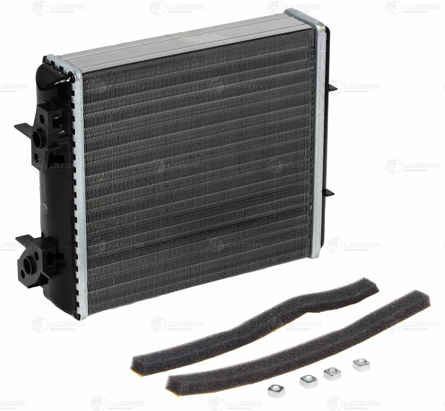Радиатор отопителя (печки) Luzar (алюминий). Артикул LRh 0106