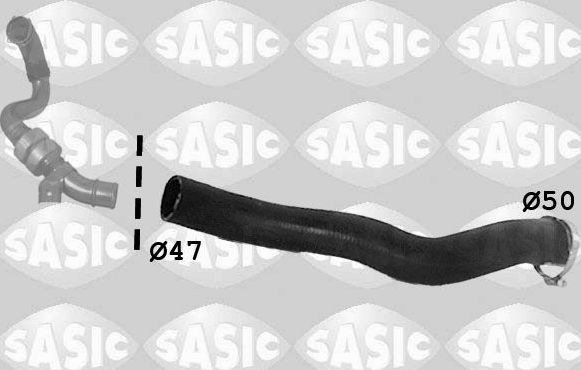 Патрубок интеркулера Sasic. Артикул 3334012