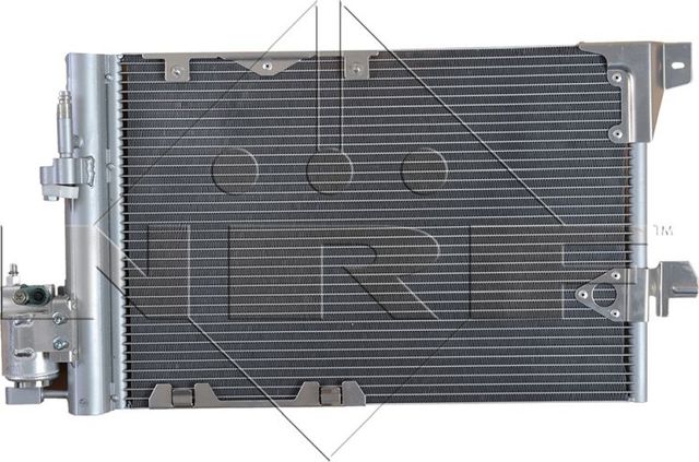 Радиатор кондиционера (конденсатор) NRF EASY FIT для Opel Zafira A 1999-2005. Артикул 35301