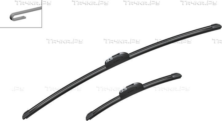 Щетки стеклоочистителя (дворники) Bosch для Toyota Corolla E210 2018-2026. Артикул 3 397 014 638
