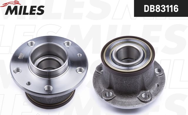 Ступица колеса с интегрированным подшипником Miles задняя правая/левая для Citroen Jumper II 2006-2026. Артикул DB83116