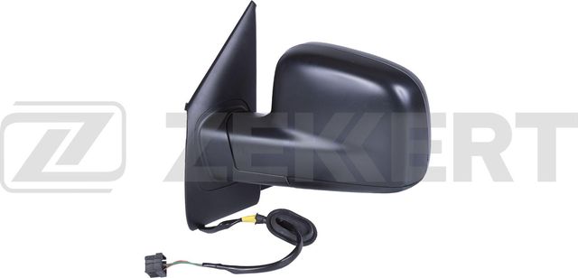 Зеркало боковое (в сборе) Zekkert левое для Volkswagen Transporter T5 2003-2009. Артикул SP-4361