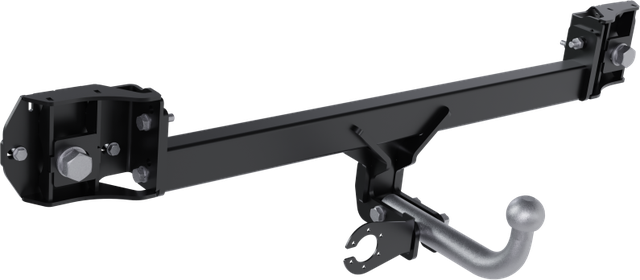 Фаркоп PT Group с крашеной балкой и оцинкованным крюком для Lada Vesta, Vesta SW, Vesta SW Cross 2023-2026. Артикул LVE-23-991528.00Black