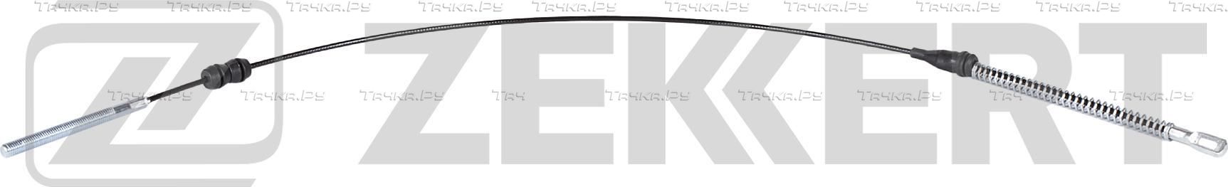 Трос ручника (тросик ручного тормоза) Zekkert. Артикул BZ-1196