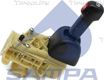 Кран тормозной ручной Sampa для Scania 4 2004-2009. Артикул 091.075