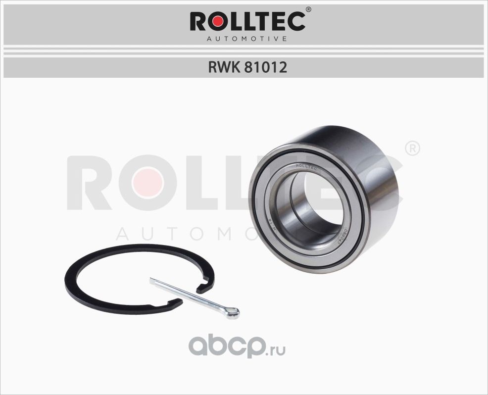 Подшипник ступицы (Rolltec). Артикул RWK81012