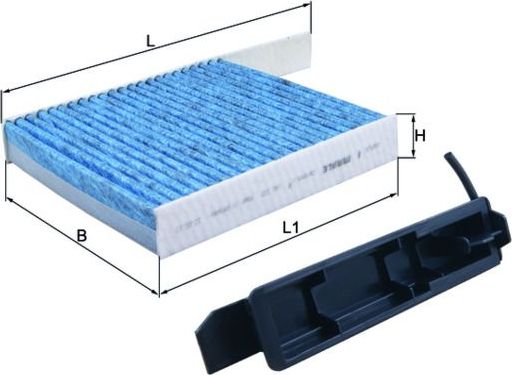 Салонный фильтр Mahle CareMetix® для Lada Largus I 2012-2026. Артикул LAO 230