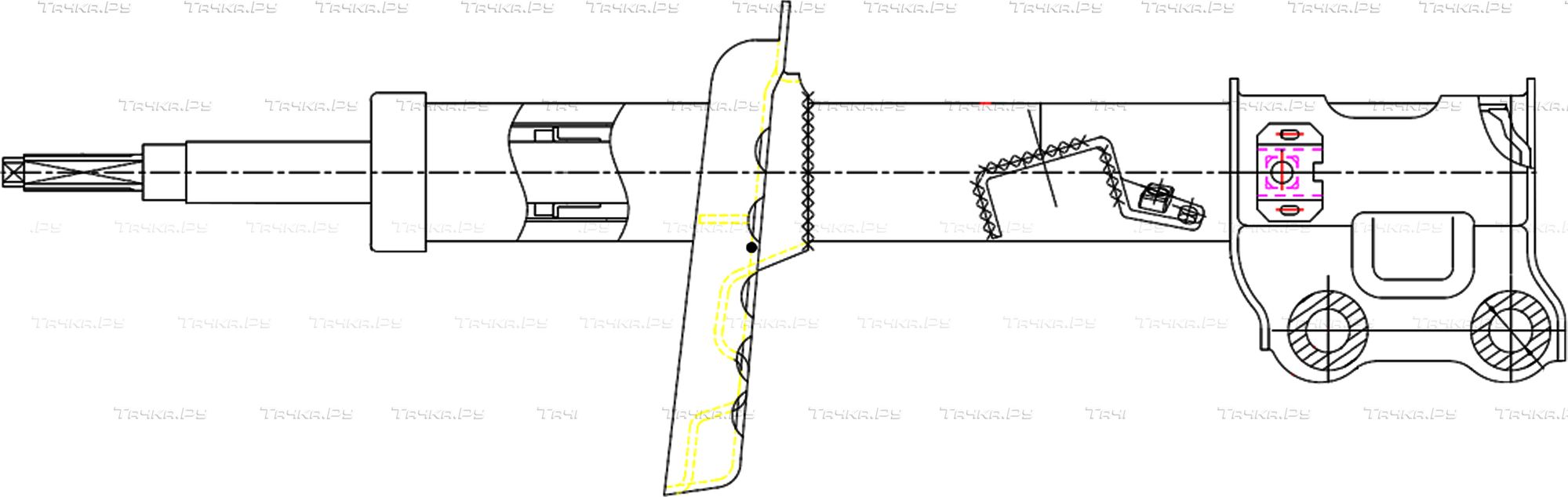 Амортизатор CTR. Артикул GY1465G