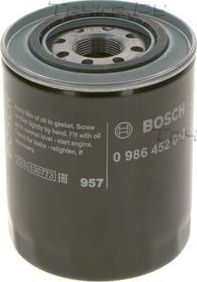 Масляный фильтр Bosch для Mitsubishi Space Runner I 1992-1999. Артикул 0 986 452 042