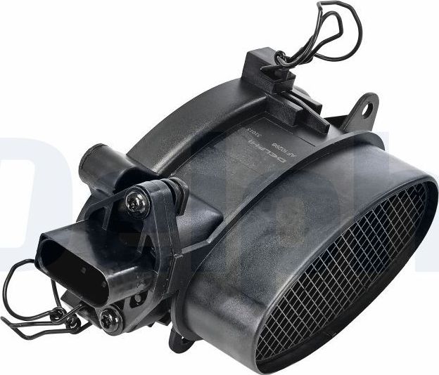 Датчик массового расхода воздуха (ДМРВ) Delphi для Rover 75 I 1999-2005. Артикул AF10298-12B1