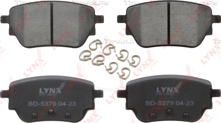 Тормозные колодки LYNXauto. Артикул BD-5379