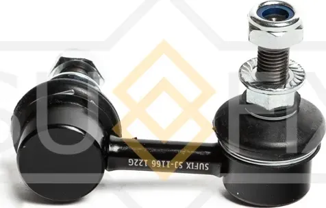 Стойка стабилизатора | перед лев | (Sufix). Артикул SJ1166