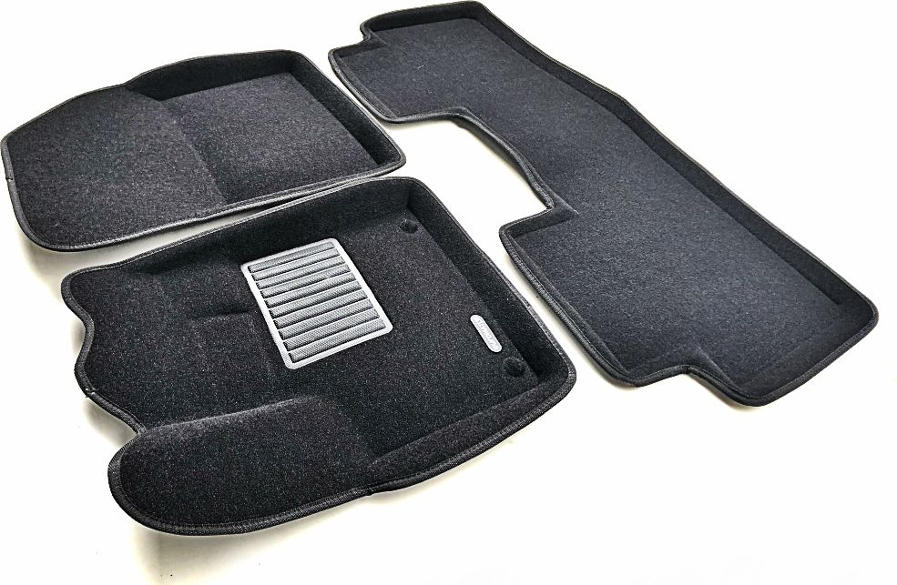 Коврики текстильные Euromat 3D Business для салона Peugeot 5008 2019-2026. Артикул EMC3D-003901