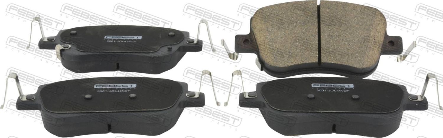 Тормозные колодки Febest. Артикул 3001-JOL4WDF