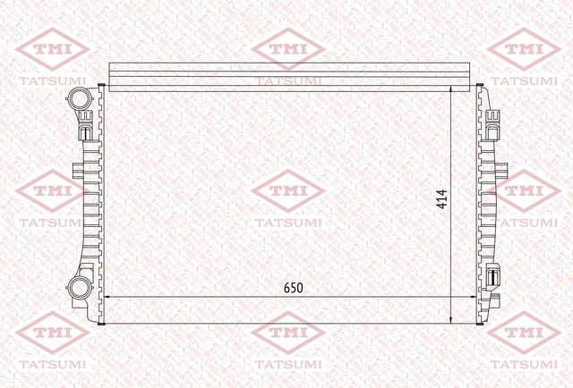Радиатор охлаждения (Tatsumi). Артикул TGA1111