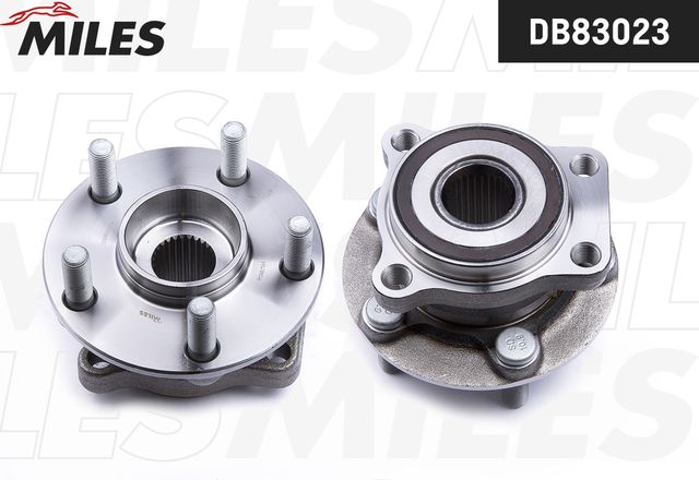 Ступица колеса с интегрированным подшипником Miles передняя правая/левая для Subaru Outback IV 2009-2014. Артикул DB83023