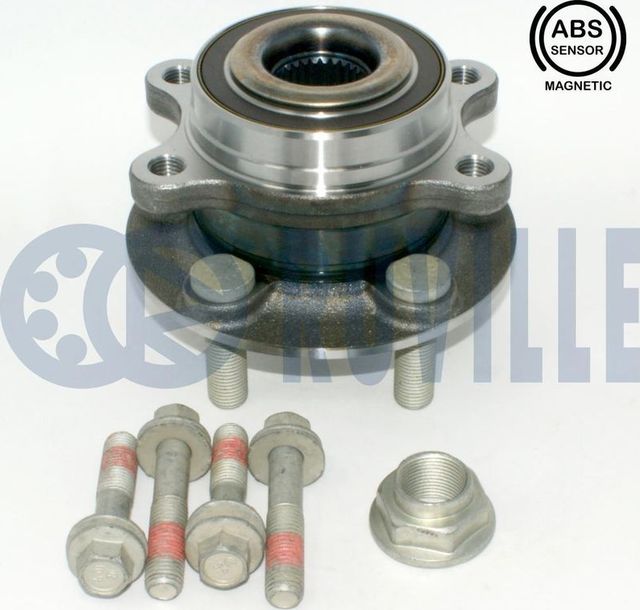 Ступица колеса с интегрированным подшипником Ruville передняя/задняя для Ford S-MAX II 2015-2026. Артикул 221944