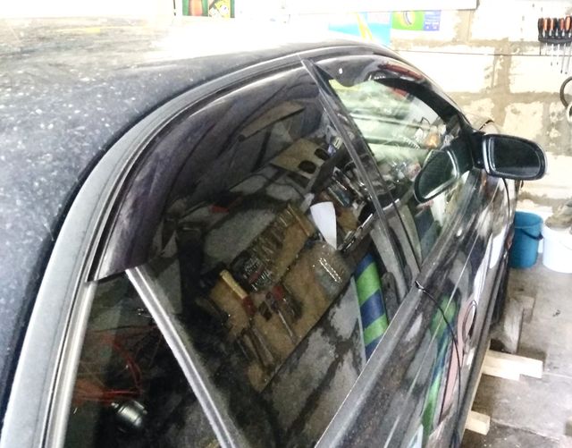 Дефлекторы Сobra Tuning для окон Opel Omega B седан 1994-2003. Артикул O14994