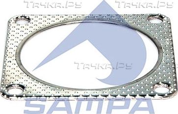 Прокладка глушителя Sampa для Renault Kerax 1997-2026. Артикул 079.140