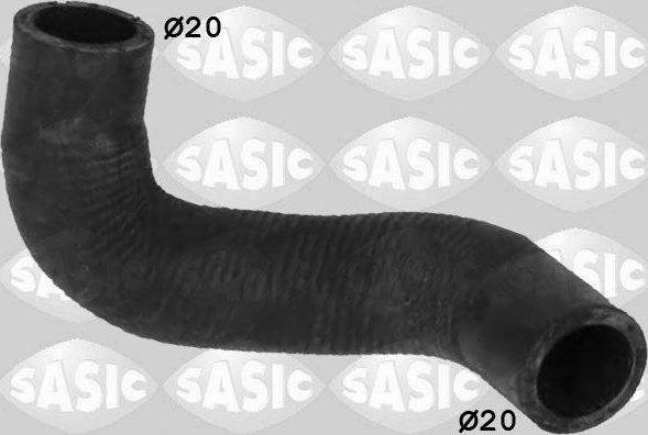Патрубок радиатора (системы охлаждения) Sasic. Артикул 3404023