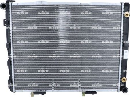 Радиатор охлаждения двигателя NRF (алюминий). Артикул 53786