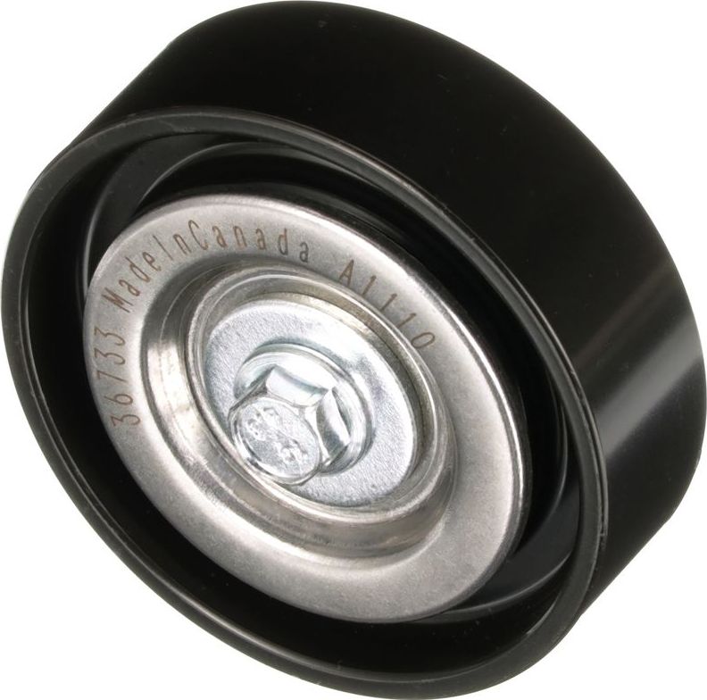 Направляющий (ведущий) ролик приводного поликлинового ремня Gates (полимерный материал). Артикул T36733